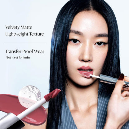 Perfect Twin Lip — Dual-Ended Liquid Lipstick with Velvet Matte Color and Glossy Shine