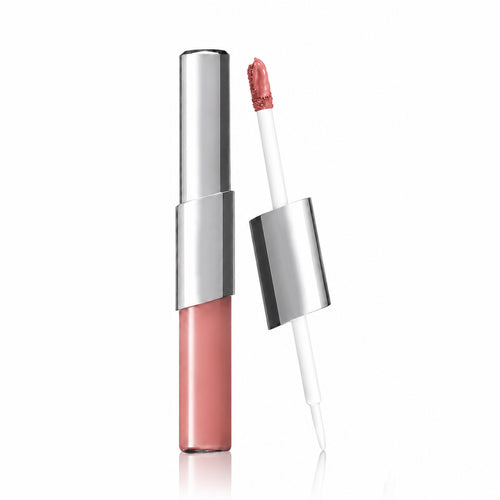 Perfect Twin Lip — Dual-Ended Liquid Lipstick with Velvet Matte Color and Glossy Shine