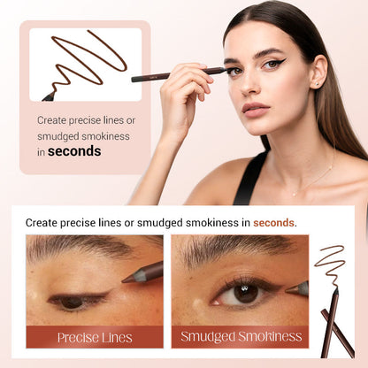 The Hours Dissolve. The Line Remains. 24HR Waterproof Eyeliner